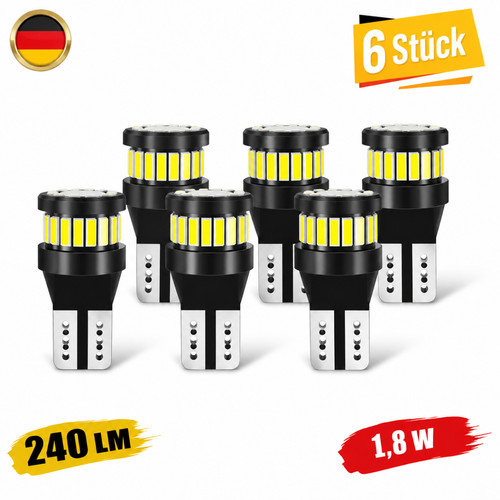 Stück canbus led t10 - 6,