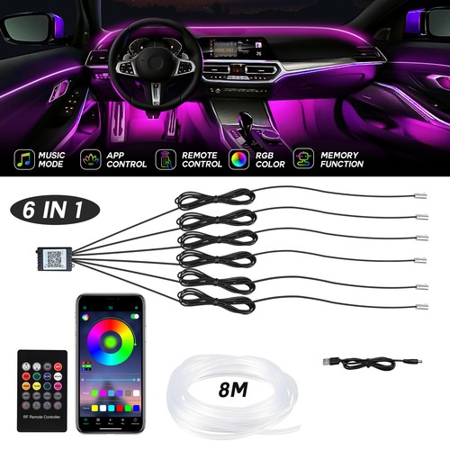 Rgb led ambientebeleuchtung - 8m,