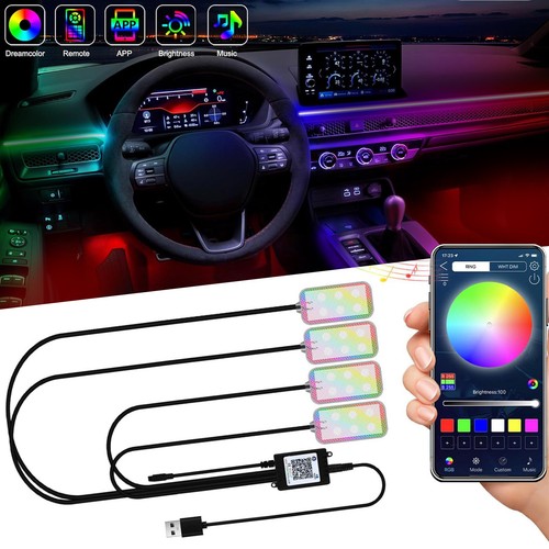 Rgb auto kfz led - 4x,