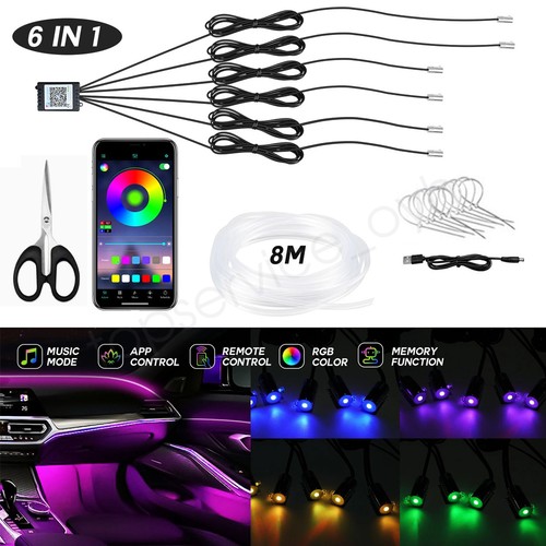 Rgb led ambientebeleuchtung - 8m,