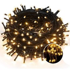 50M 400LED Lichterkette Außen