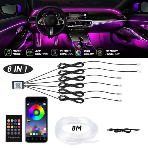 6in1 led rgb - led, auto