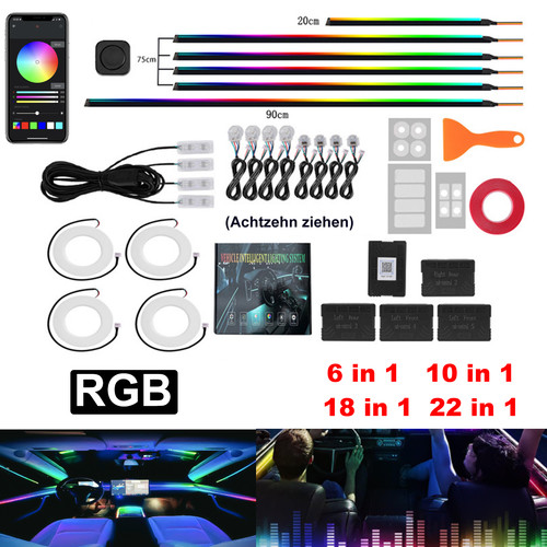 Auto symphony rgb led - symphony,