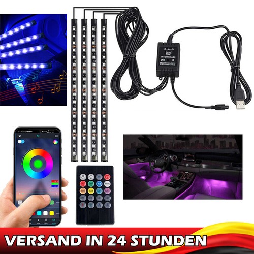 Led streifen auto - auto, innenraum